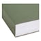 Smead Hanging Folder Fast Tab 8-1/2 x 11", Green, PK25, Expanded Width: 2" 64259 - alternate 10